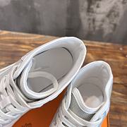 Hermes High-Top Sneakers Grey - 5