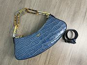Fendi O-Lock Swing Bags Blue - 5