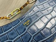 Fendi O-Lock Swing Bags Blue - 6