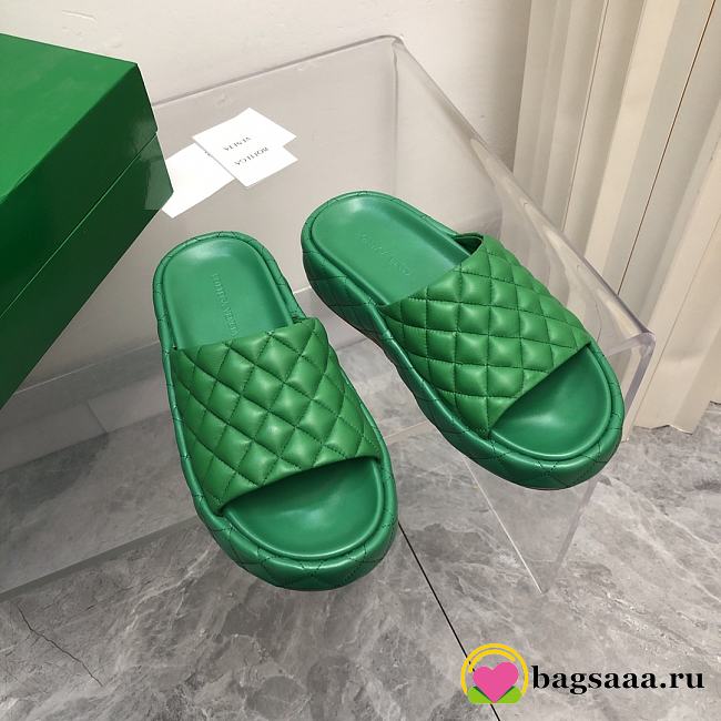 Bottega Veneta Slippers Green - 1