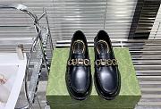 Gucci Women's Leather Loafers Black - 1