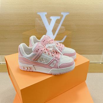 Louis Vuitton Trainer Sneakers Pink