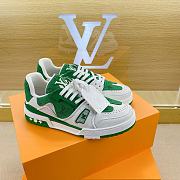 Louis Vuitton Trainer Sneakers Green - 1