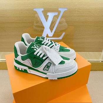 Louis Vuitton Trainer Sneakers Green