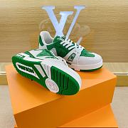 Louis Vuitton Trainer Sneakers Green - 2