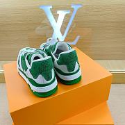Louis Vuitton Trainer Sneakers Green - 3