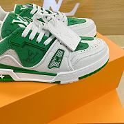 Louis Vuitton Trainer Sneakers Green - 4
