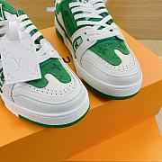 Louis Vuitton Trainer Sneakers Green - 5
