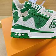 Louis Vuitton Trainer Sneakers Green - 6