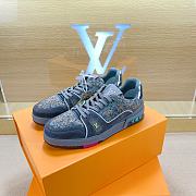 Louis Vuitton Trainer Sneakers Grey - 5