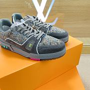 Louis Vuitton Trainer Sneakers Grey - 2