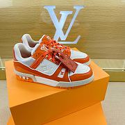 Louis Vuitton Trainer Sneakers Orange - 1
