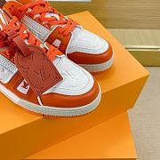 Louis Vuitton Trainer Sneakers Orange - 6