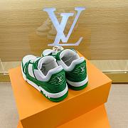 Louis Vuitton Trainer Sneakers Green 02 - 2