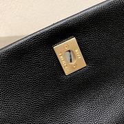 Chanel Coco Handle Bag 28cm Black - 4
