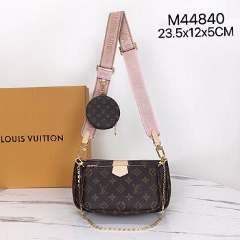 Louis Vuitton Multi Pochette Accessoires Pink M44813