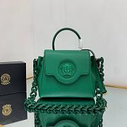 Versace Handbag Green 20cm - 1