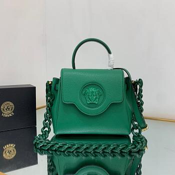 Versace Handbag Green 20cm
