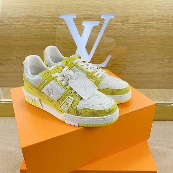 Louis Vuitton Trainer Sneakers Light Yellow