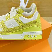 Louis Vuitton Trainer Sneakers Light Yellow - 6