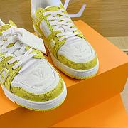 Louis Vuitton Trainer Sneakers Light Yellow - 4