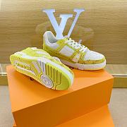 Louis Vuitton Trainer Sneakers Light Yellow - 2