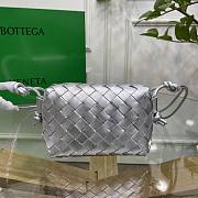 Bottega Veneta Loop Bag Silver - 1