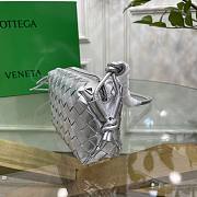 Bottega Veneta Loop Bag Silver - 5