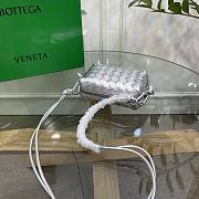 Bottega Veneta Loop Bag Silver - 3