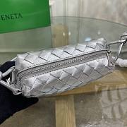 Bottega Veneta Loop Bag Silver - 4