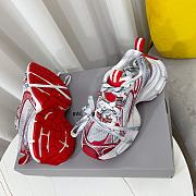 Balenciaga 3XL Sneaker in Red - 4