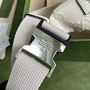 Gucci GG Embossed Belt Bag White - 2