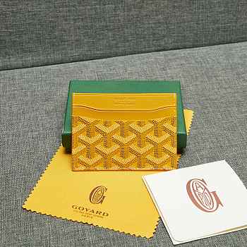 Goyard Wallet Yellow