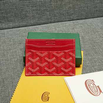 Goyard Wallet Red