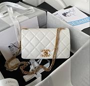 Chanel Shoulder Bag AS3386 22cm - 1