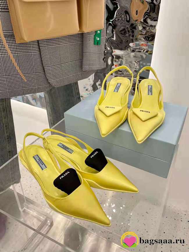 Prada Heels Yellow - 1