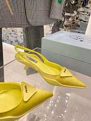 Prada Heels Yellow - 3