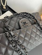 Chanel Flap Bag Caviar 25CM Black 01112 - 4