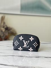 Bagsaaa Louis Vuitton Cosmetic Pouch PM Black - 19 x 12 x 6 cm - 1