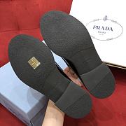 Bagsaaa Prada Brushes Loafers Black Silver Logo - 2