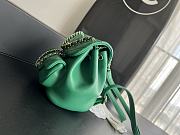 	 Bagsaaa Chanel Duma Backpack Green Lambskin - 18x18x12cm - 6