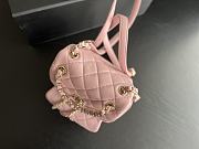 Bagsaaa Chanel Duma Backpack Light Pink Lambskin - 18x18x12cm - 5