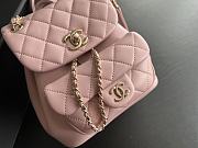 Bagsaaa Chanel Duma Backpack Light Pink Lambskin - 18x18x12cm - 3