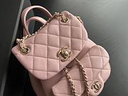 Bagsaaa Chanel Duma Backpack Light Pink Lambskin - 18x18x12cm - 2