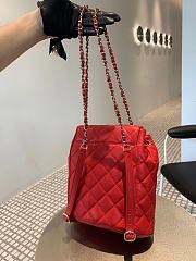 Bagsaaa Chanel AS1371 Duma Backpack Red -  21.5 x 24 x 12 cm - 4