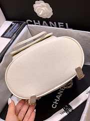 	 Bagsaaa Chanel AS1371 Duma Backpack White - 21.5 x 24 x 12 cm - 3