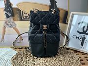 Bagsaaa Chanel 22S Backpack in Black Caviar - 16 x 26 x 15 cm - 1