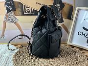 Bagsaaa Chanel 22S Backpack in Black Caviar - 16 x 26 x 15 cm - 6