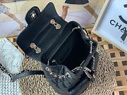 Bagsaaa Chanel 22S Backpack in Black Caviar - 16 x 26 x 15 cm - 4
