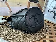 Bagsaaa Chanel 22S Backpack in Black Caviar - 16 x 26 x 15 cm - 3